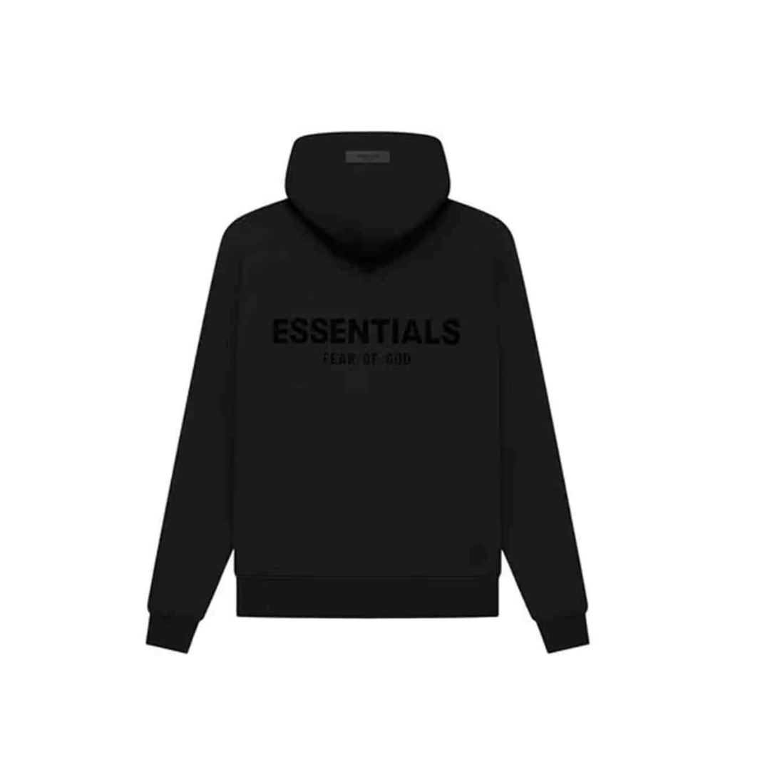 FEAR OF GOD ESSENTIALS PULLOVER HOODIE STRETCH LIMO SS22
